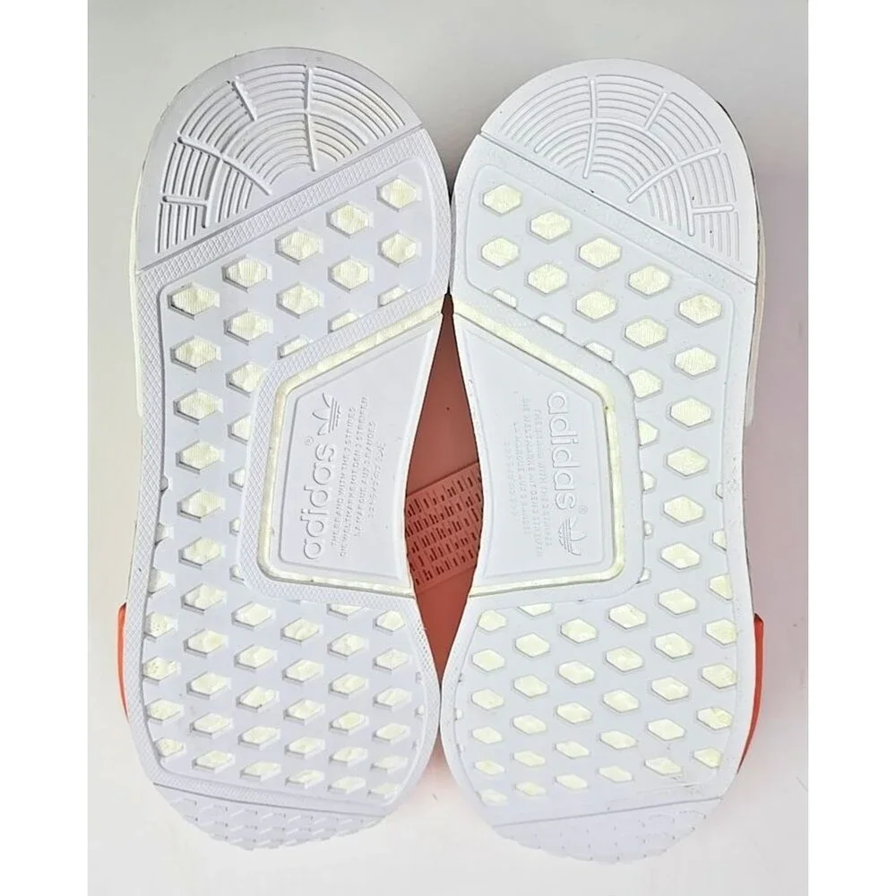 BRAND NEW ADIDAS NMD R1 WOMENS SUN GLOW CORAL ORANGE SIZE 10.5 PINK BY3034 - Picture 11 of 11